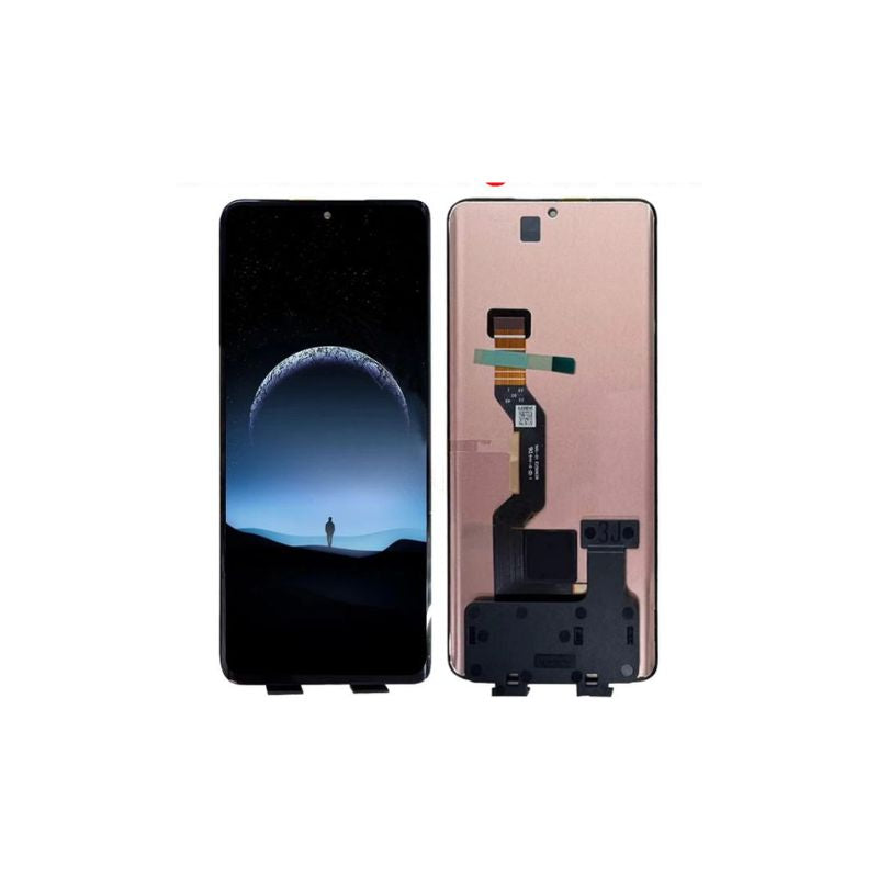 ORIGINAL (Sans châssis) ÉCRAN LCD Motorola edge 50 ULTRA 5G (2024)/edge X50 ULTRA 5G (2024)Noir/Gris forêt