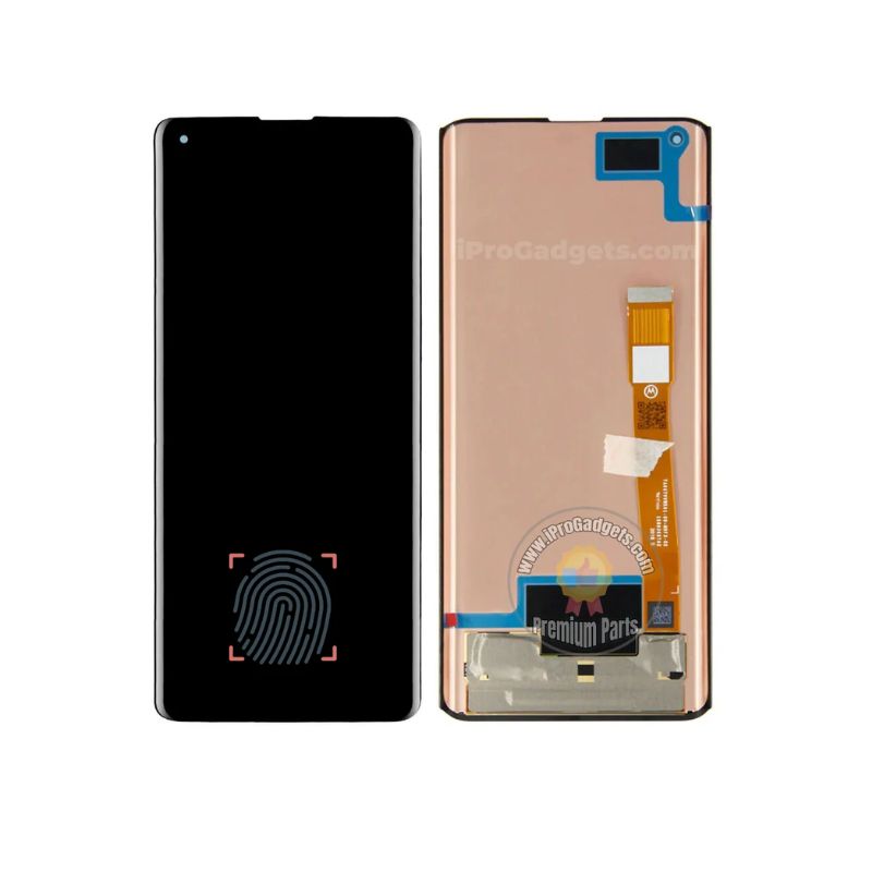 ORIGINAL (Sans châssis) ÉCRAN LCD Motorola edge+ 5G (2020) (XT2061)/edge S 5G (2020) Gris tonnerre/Gris baltique