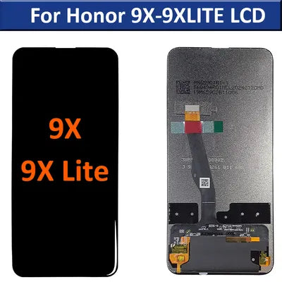 ORIGINAL (Sans châssis) Écran LCD NOIR HONOR 9X LITE