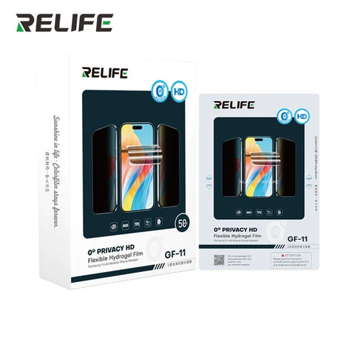 RELIFE 0-angle HD Privacy Hydrogel Film GF-11
Without recharge code