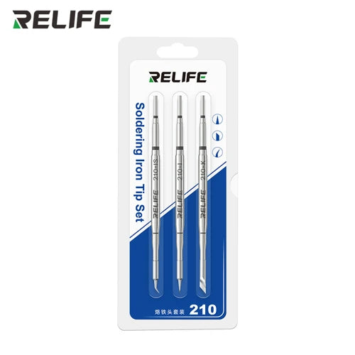RELIFE Soldering Iron Tip Set(I/S/K)RELIFE 210