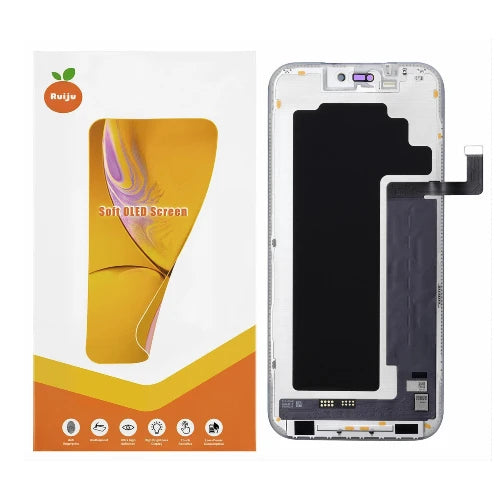 RJ SOFT OLED ÉCRAN LCD IPHONE 15 NOIR