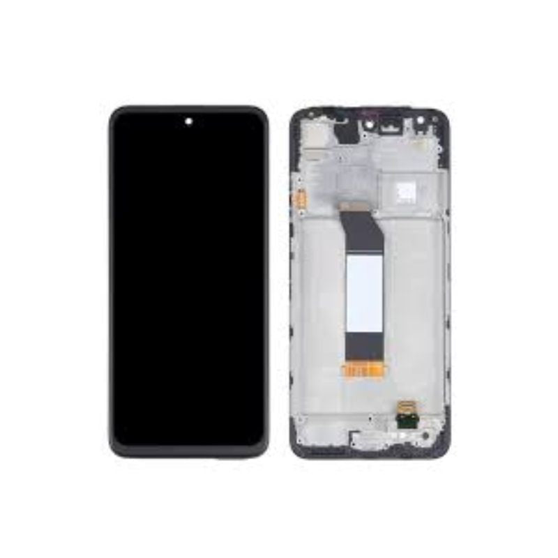 Service Pack (Avec châssis) Écran Complet LCD Redmi Note 11 SE 4G (IND) Noir