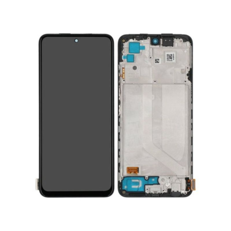 Service Pack (Avec châssis) Écran Complet LCD Redmi Note 10S 4G Noir