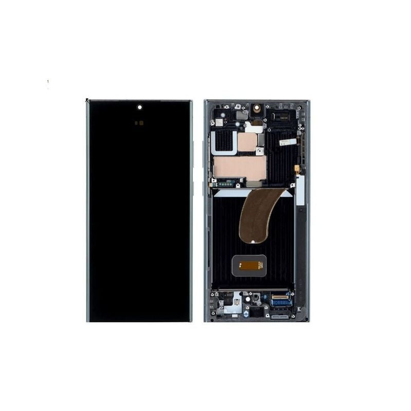 ORIGINAL Reconditionné (Avec châssis) ÉCRAN LCD SAMSUNG GALAXY S23 ULTRA 5G (S918U)
