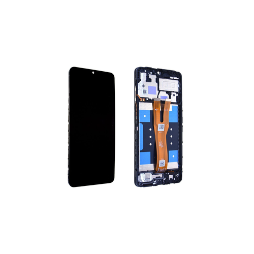 SERVICE PACK (Avec châssis) Écran LCD Noir Samsung Galaxy A06 4G (A065F)