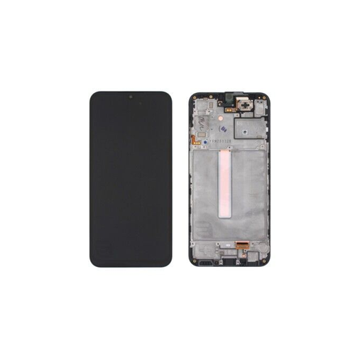 SERVICE PACK (Avec châssis) Écran LCD Noir Samsung Galaxy A24 4G (A245F)