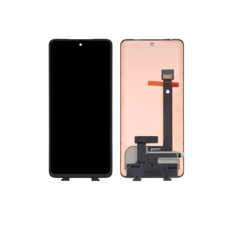 SERVICE PACK (Avec châssis) ÉCRAN LCD Motorola edge 5G (2022)/edge 5G UW (2022) Noir/Bleu nébuleuse