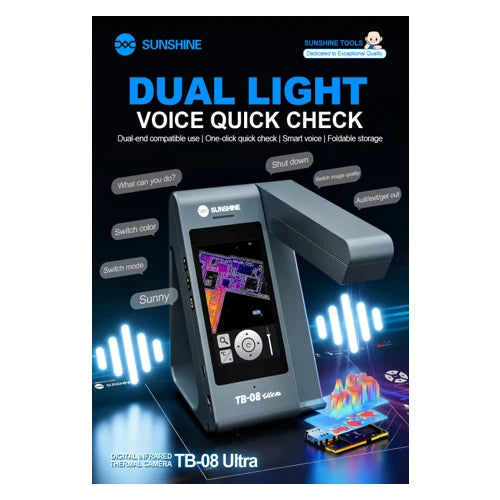 SUNSHINE TB-08 Ultra Digital infrared thermal camera/4-inch screen