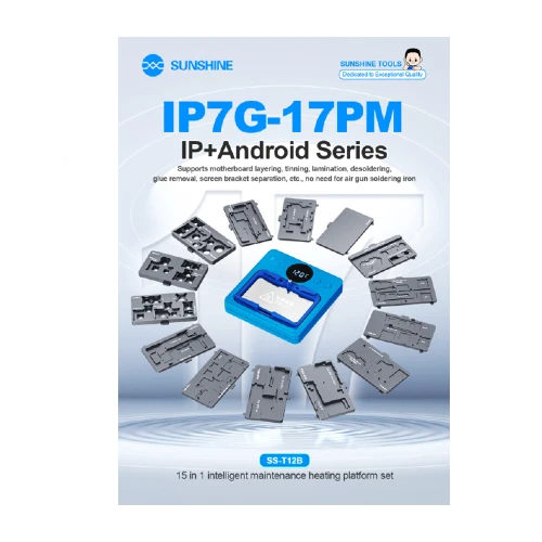 SUNSHINE SS-T12B Intelligent Maintenance Heating Platform Kit/Upgrade 17 (15-in-1)