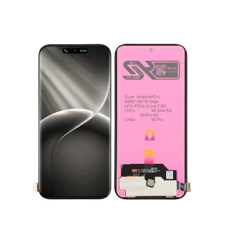 ORIGINAL (Sans châssis) Écran LCD Tecno Spark 50 Pro 5G Noir