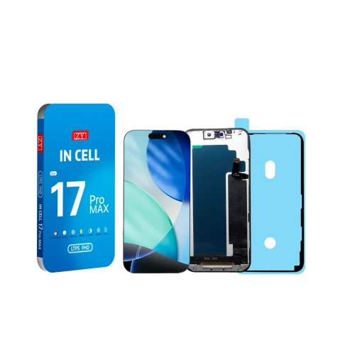 ZY INCELL FHD 1080P - 120 Hz (LTPS) ÉCRAN LCD IPHONE 17 PRO MAX NOIR
