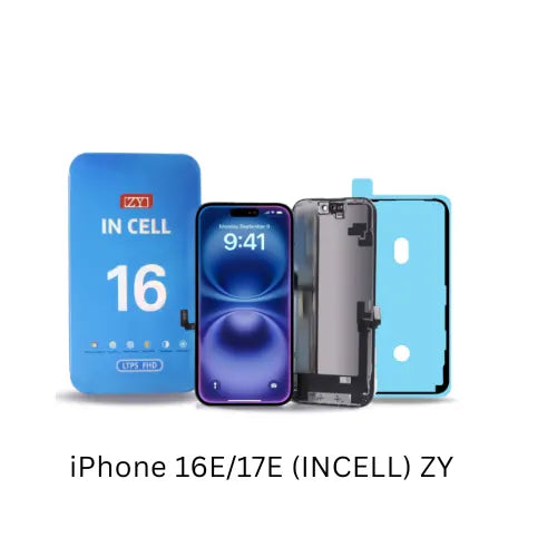 ZY INCELL FHD 1080P - 120 Hz (LTPS) ÉCRAN LCD IPHONE 17e Noir