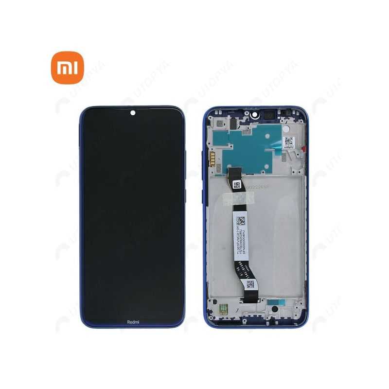 Écran Complet LCD Bleu Xiaomi Redmi Note 8