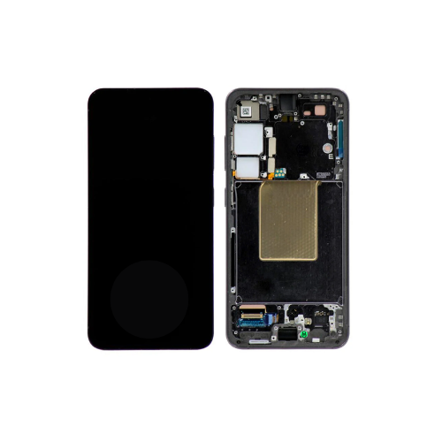 INCELL (Avec châssis) ECRAN complet LCD Noir onyx Galaxy S24 5G (S921U)