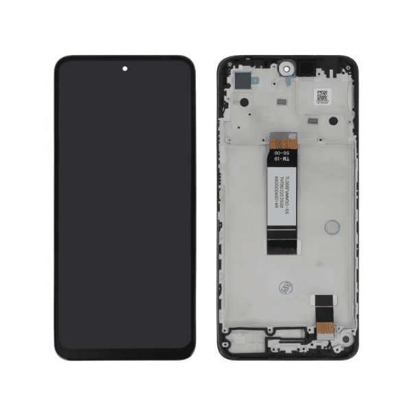Original (Avec châssis) Écran Complet LCD Noir Redmi 12 5G
