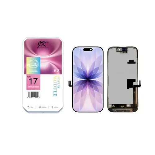 JK INCELL - FHD 1080P - 120 Hz (LTPS) Écran LCD iPhone 17 Noir