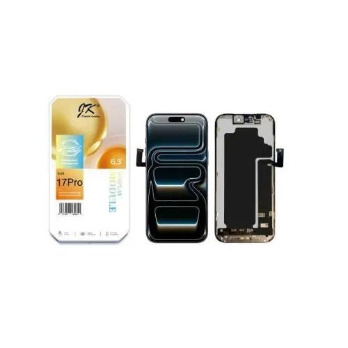 JK INCELL - FHD 1080P - 120 Hz (LTPS) Écran LCD iPhone 17 PRO Noir
