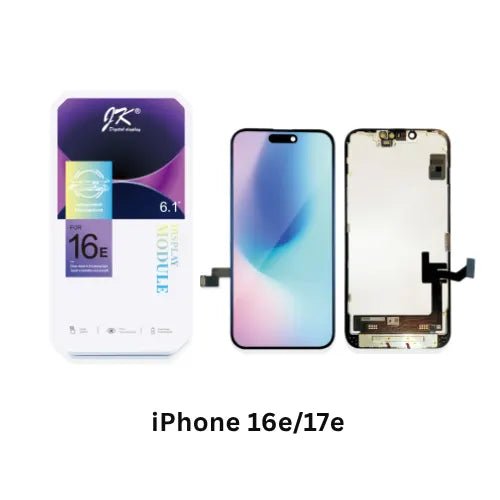 JK INCELL - FHD 1080P - 120 Hz (LTPS) Écran LCD iPhone 17e Noir