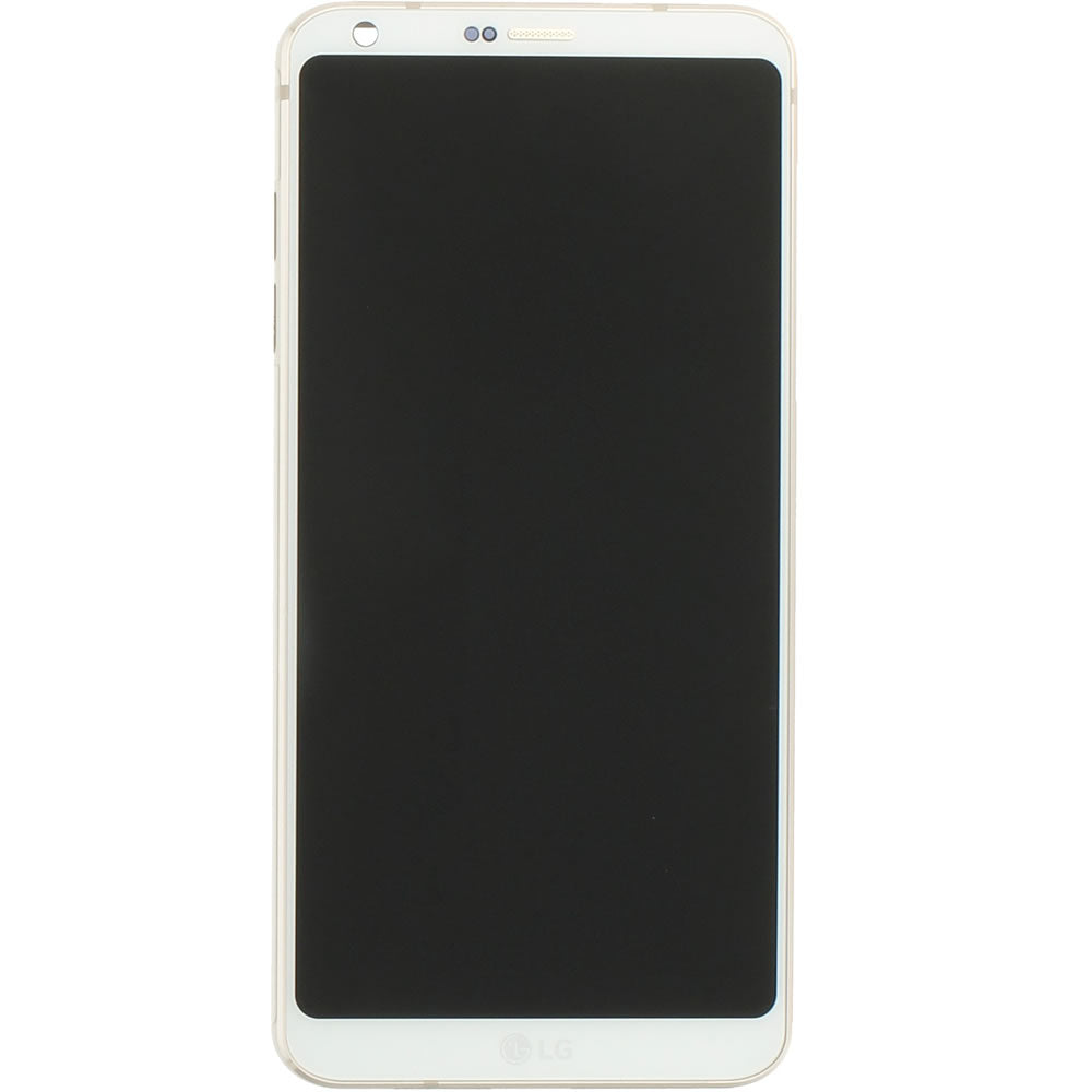 Écran LCD + écran tactile + Cadre LG G6 (H870) White