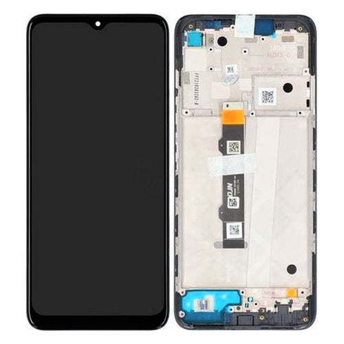 Écran LCD + écran tactile + Cadre - 5D68C18403 - Motorola Moto G50 (XT2137) Noir