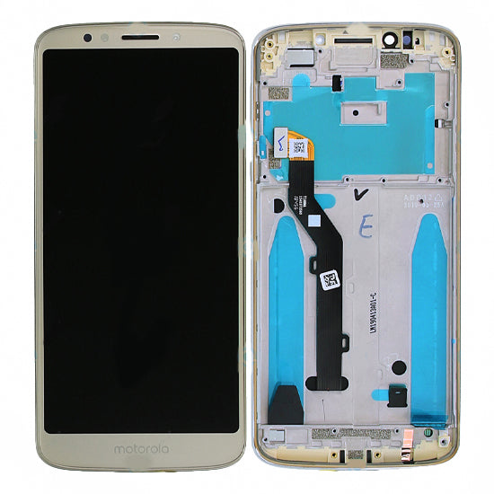 Écran LCD + écran tactile + Cadre - 5D68C10051 - Motorola Moto G6 Play (XT1922) Or