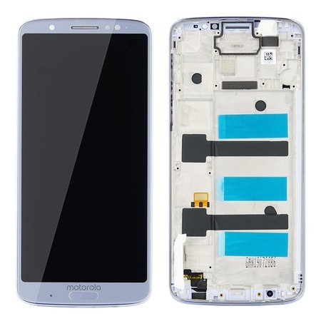 Écran LCD + écran tactile + Cadre - 5D68C10082 - Motorola Moto G6 Plus (XT1926) Nimbus