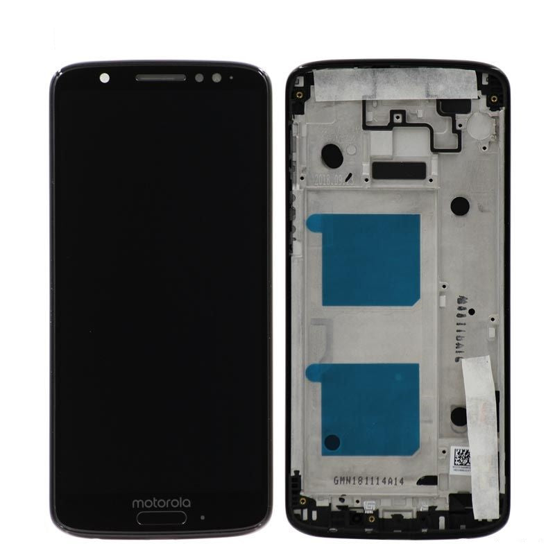 Écran LCD + écran tactile + Cadre - Motorola Moto G6 (XT1925) Noir