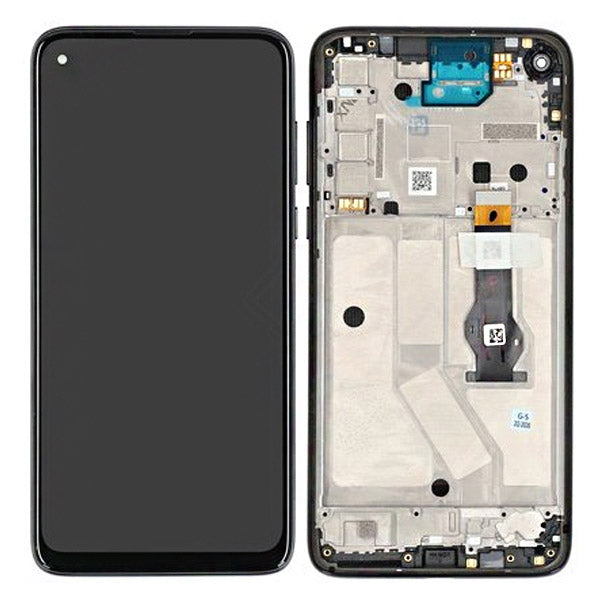 Écran LCD + écran tactile + Cadre - 5D68C16142 - Motorola Moto G8 Power (XT2041) Black
