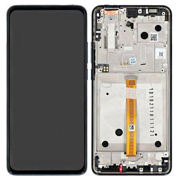 Écran LCD + écran tactile + Cadre - 5D68C15858 - Motorola Moto One Hyper (XT2027) Blue