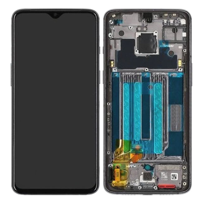 Écran LCD + écran tactile + Cadre 2011100068 - OnePlus 7 (GM1901) Gris miroir