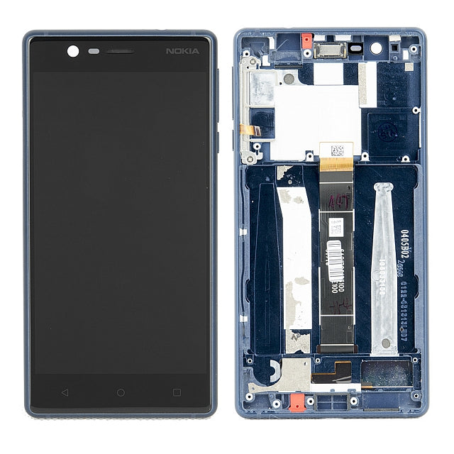 Écran LCD + écran tactile + Cadre 20NE1LW0003 Nokia 3 (TA-1032) Bleu