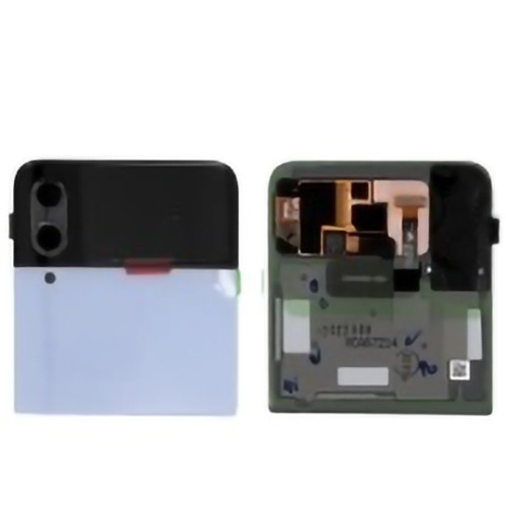 SERVICE PACK (Externe) (Sans châssis) Écran LCD SAMSUNG GALAXY Z FILP 4 5G (F721B/U) Bleu