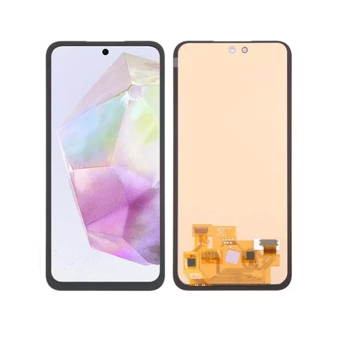 OLED (Sans châssis) Écran LCD Samsung Galaxy A55 5G (A556B) Noir / Superbe marine