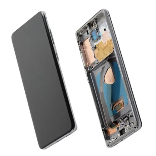 OLED (Avec châssis) ECRAN Complet LCD SAMSUNG GALAXY S20 4G/5G (G980F/G981B) Nuage blanc