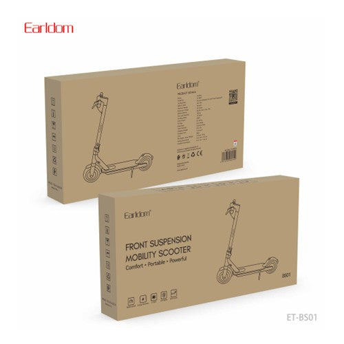 Earldom Front Suspension Mobility Scotter Black ET-BS01