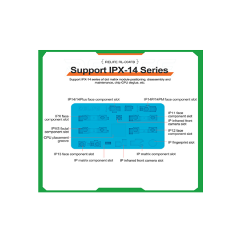 Tablette de maintenance multifonctionnelle à matrice de points Relife IPX-14 RL-004FB