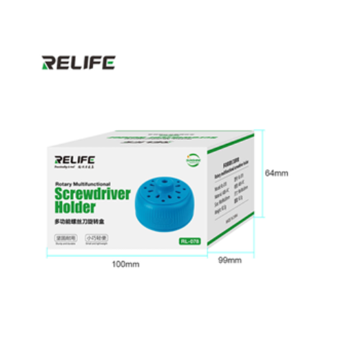 Support de tournevis multifonctionnel rotatif Relife RL-078