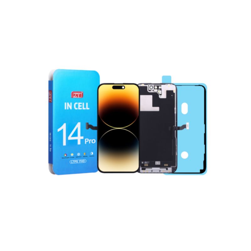 ZY INCELL FHD 1080P - 120 Hz (LTPS) ÉCRAN LCD IPHONE 14 PRO NOIR