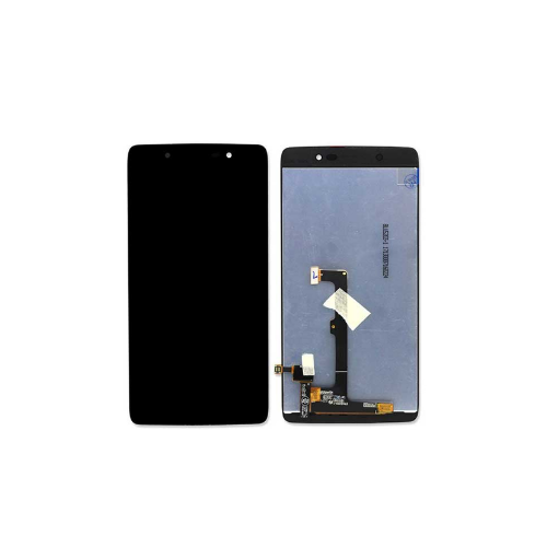 Écran LCD + écran tactile + Cadre Compatible (6055Y 6055K) Alcatel OneTouch Idol 4 (OT-6055) Or