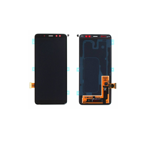 OLED (Sans châssis) Écran LCD Noir Samsung Galaxy A8 2018 (A530F)