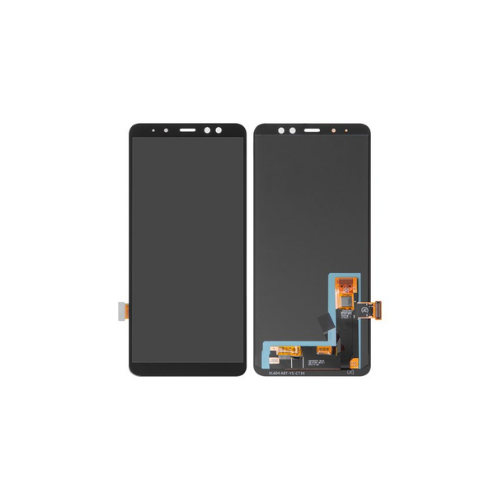 OLED (Sans châssis) Écran LCD Noir Samsung Galaxy A8+ 2018 (A730F)