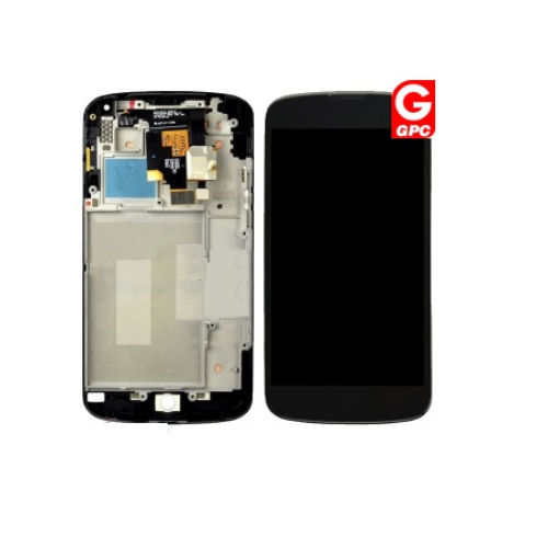 Écran complet LG Nexus 4 (E960) Noir