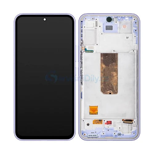 SERVICE PACK (Avec châssis) Écran LCD Samsung Galaxy A54 5G (A546B) Super citron vert