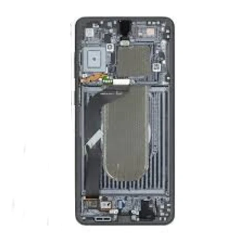 OLED (Avec châssis) ÉCRAN LCD SAMSUNG GALAXY S25 EDGE 5G (S937B) Titane Argent (Blanc / Bleu glacé)