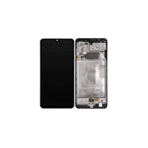 SERVICE PACK (Avec châssis) Écran LCD Noir Génial Samsung Galaxy A32 4G (A325F)