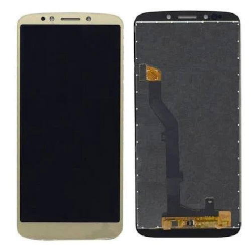 ORIGINAL (Sans chssis) ÉCRAN LCD Motorola E5 (2018) Or