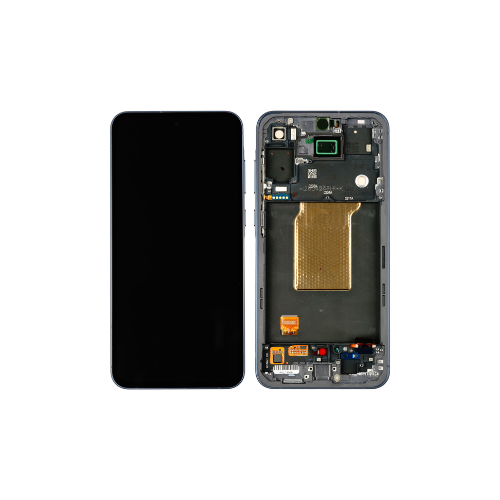 INCELL (Avec châssis) Écran LCD Noir / Superbe marine Samsung Galaxy A55 5G (A556B)