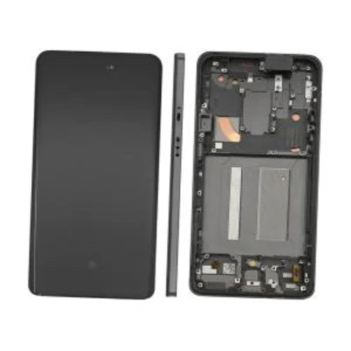 ORIGINAL (Avec châssis) Écran LCD OnePlus 7 NOIR/GRIS