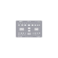 Gabarit de rebillage BGA argenté pour iPad Air 2020